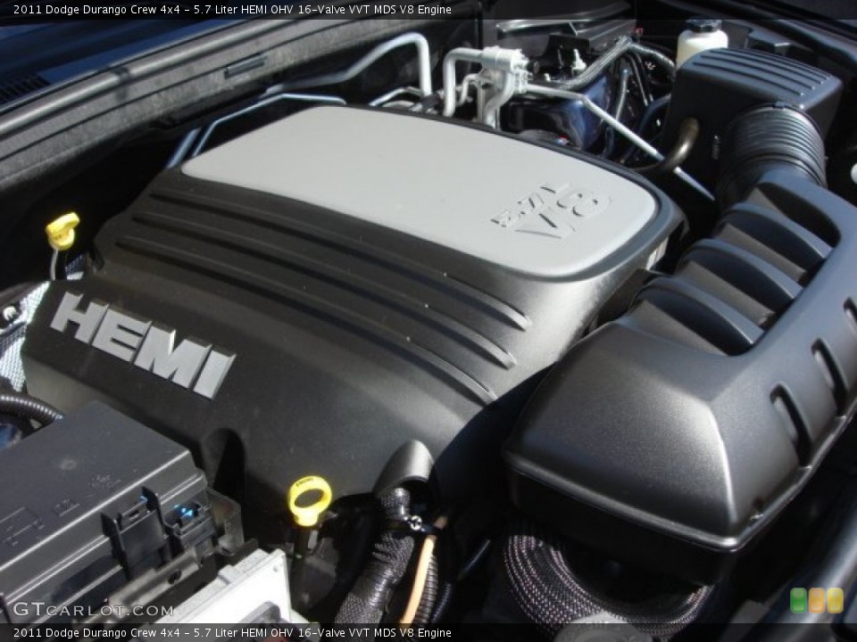 5.7 Liter HEMI OHV 16-Valve VVT MDS V8 Engine for the 2011 Dodge Durango #62396265