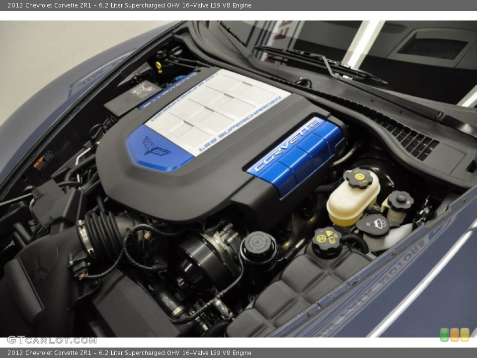 6.2 Liter Supercharged OHV 16-Valve LS9 V8 Engine for the 2012 Chevrolet Corvette #62403513