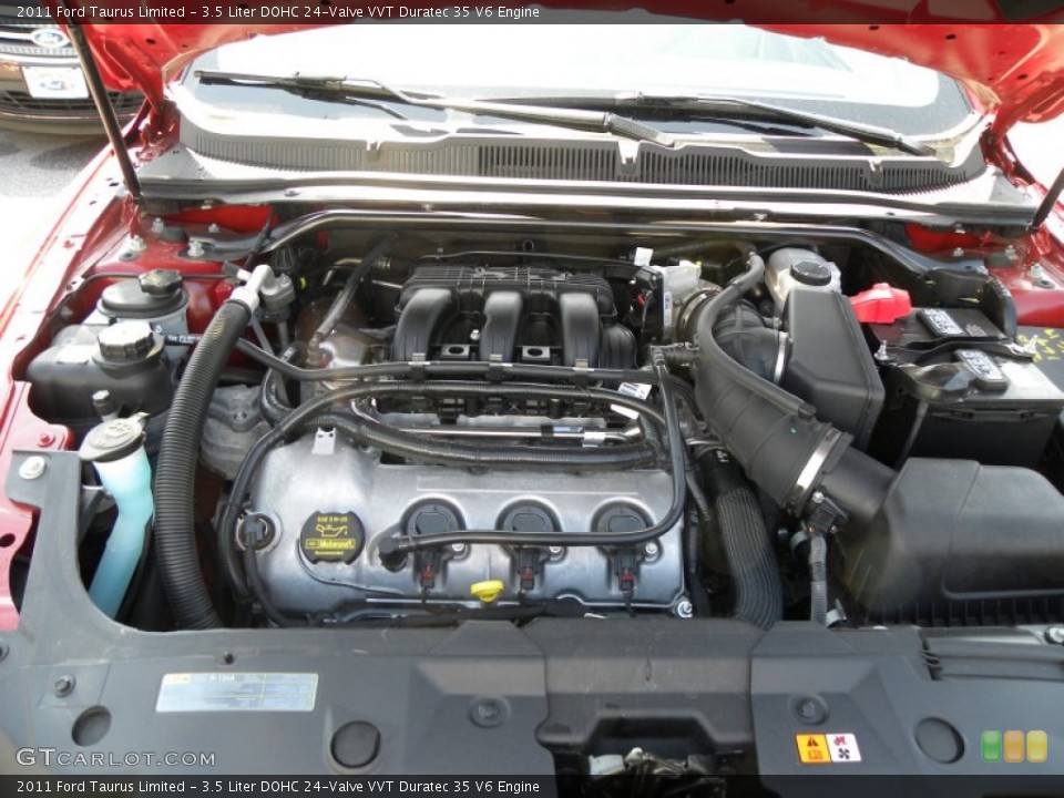 3.5 Liter DOHC 24-Valve VVT Duratec 35 V6 Engine for the 2011 Ford Taurus #62408322