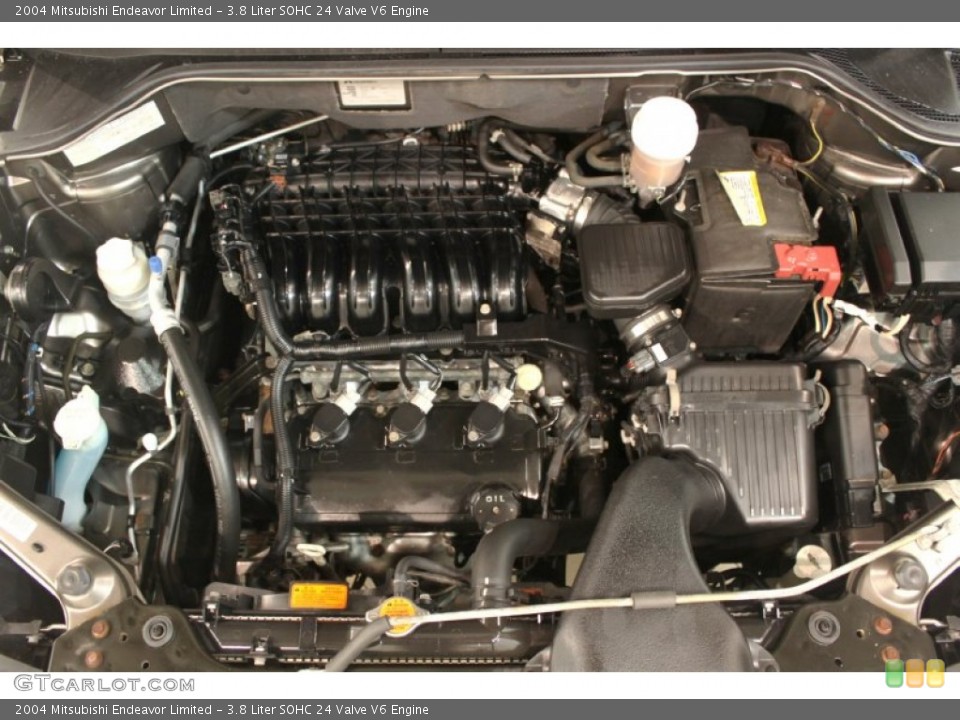 3.8 Liter SOHC 24 Valve V6 Engine for the 2004 Mitsubishi Endeavor #62428581