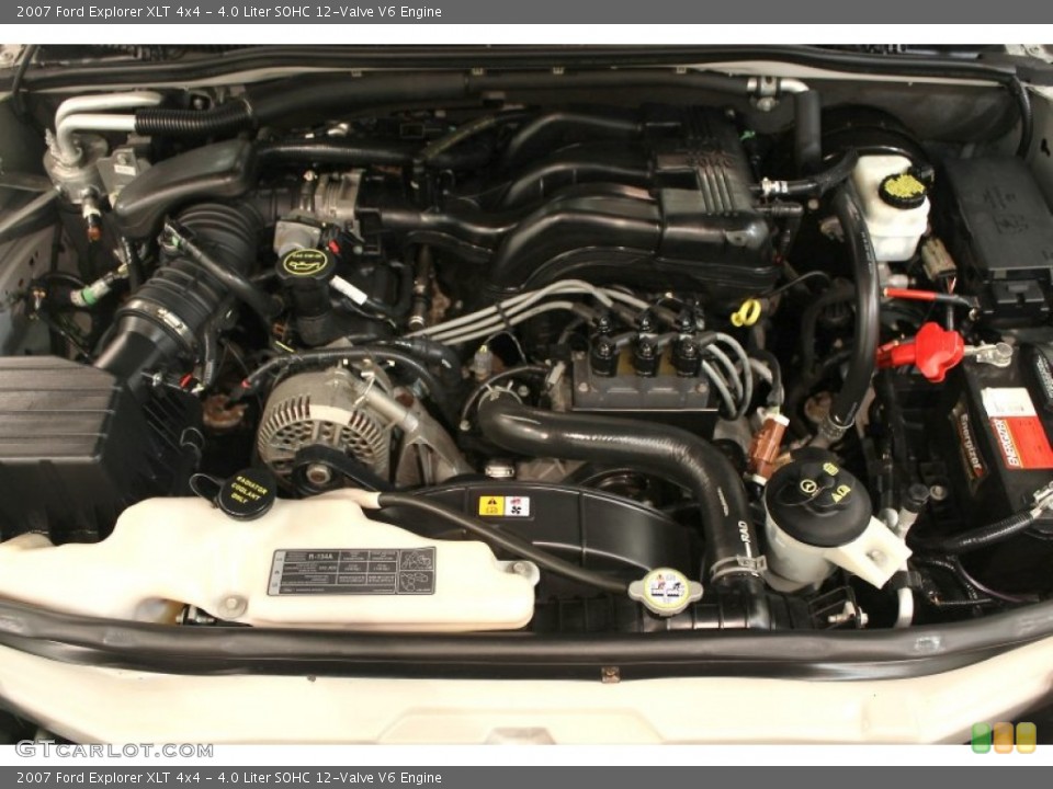 4.0 Liter SOHC 12-Valve V6 Engine for the 2007 Ford Explorer #62428737