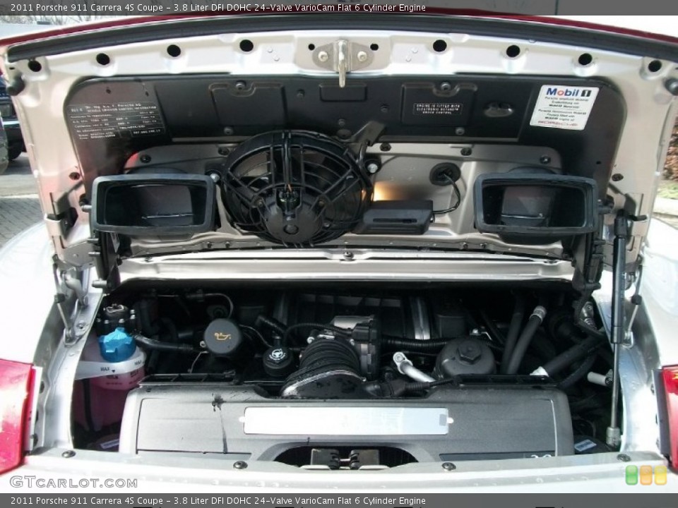 3.8 Liter DFI DOHC 24-Valve VarioCam Flat 6 Cylinder Engine for the 2011 Porsche 911 #62430345