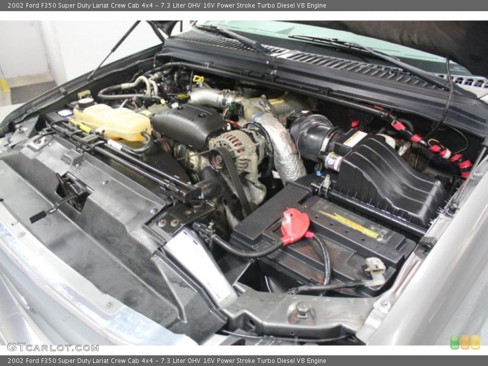 7.3 Liter OHV 16V Power Stroke Turbo Diesel V8 Engine for the 2002 Ford F350 Super Duty #62431963