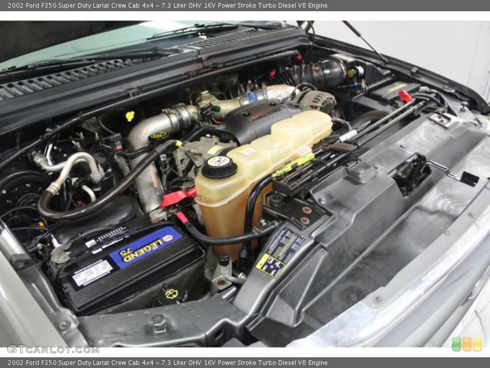 7.3 Liter OHV 16V Power Stroke Turbo Diesel V8 Engine for the 2002 Ford F350 Super Duty #62431966