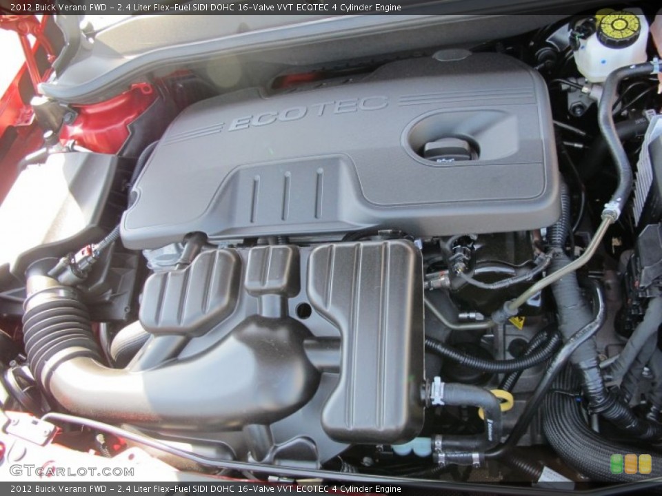 2.4 Liter Flex-Fuel SIDI DOHC 16-Valve VVT ECOTEC 4 Cylinder Engine for the 2012 Buick Verano #62438040