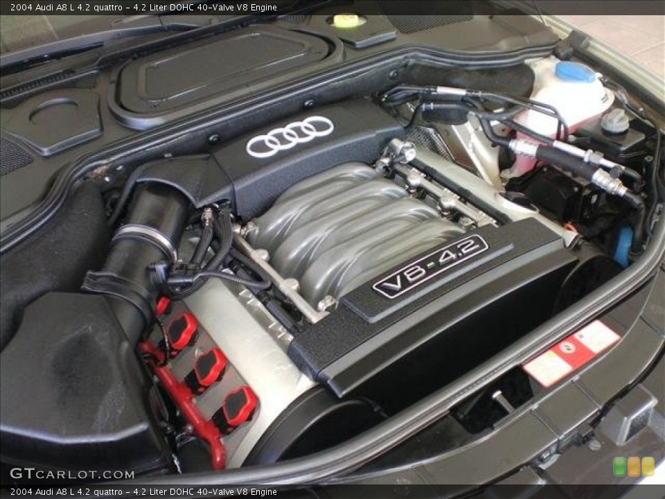 4.2 Liter DOHC 40-Valve V8 Engine for the 2004 Audi A8 #62441851