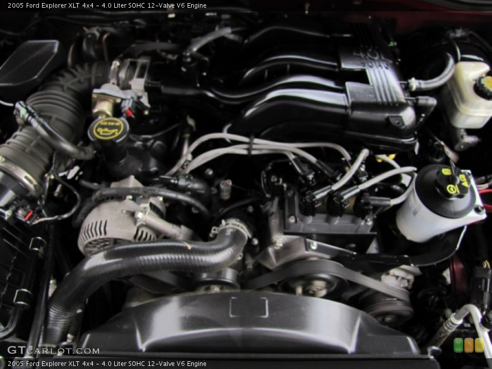 4.0 Liter SOHC 12-Valve V6 Engine for the 2005 Ford Explorer #62454517