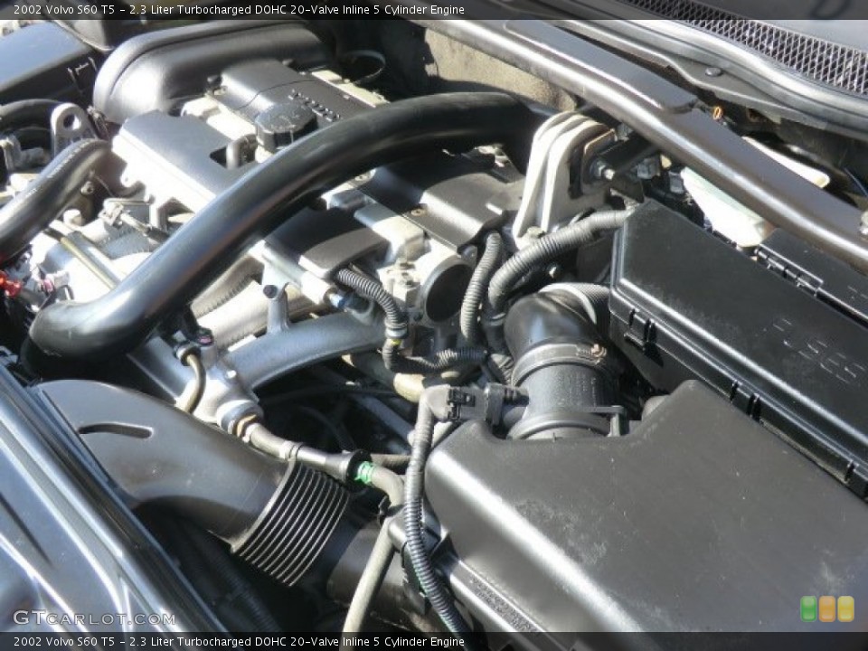 2.3 Liter Turbocharged DOHC 20-Valve Inline 5 Cylinder Engine for the 2002 Volvo S60 #62455178