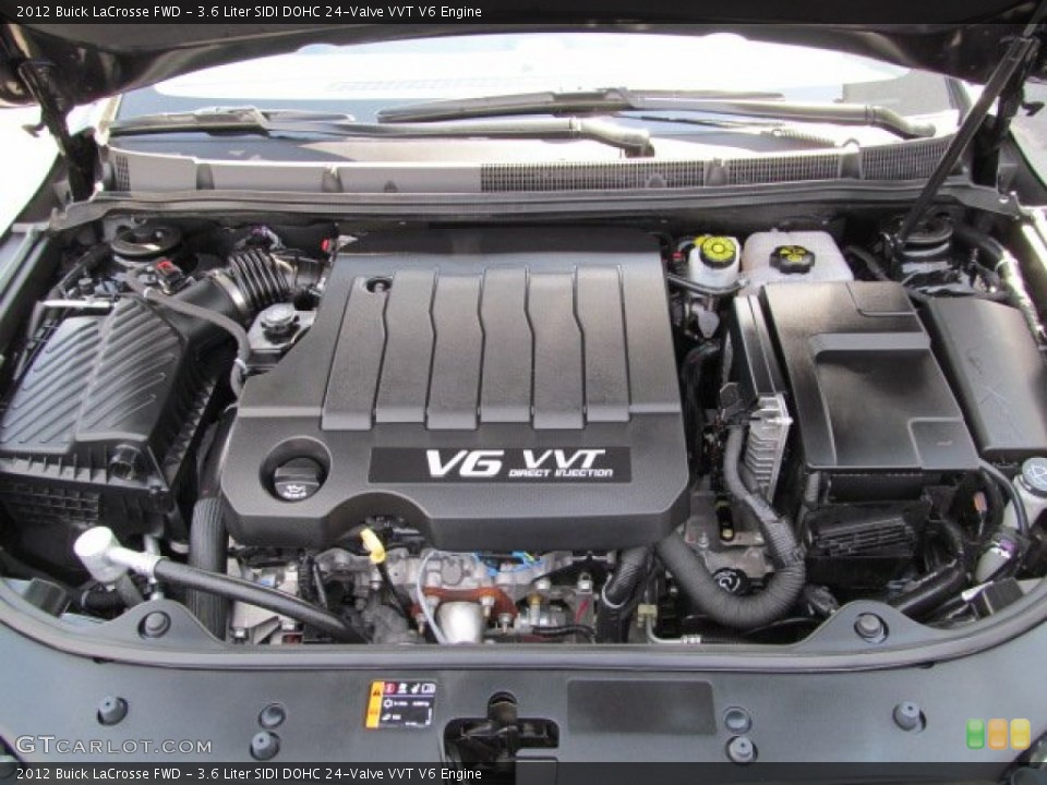 3.6 Liter SIDI DOHC 24-Valve VVT V6 Engine for the 2012 Buick LaCrosse #62467585