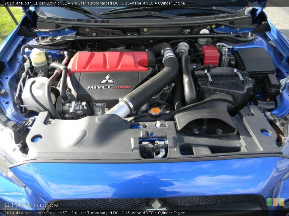 2.0 Liter Turbocharged DOHC 16-Valve MIVEC 4 Cylinder Engine for the 2010 Mitsubishi Lancer Evolution #62474667
