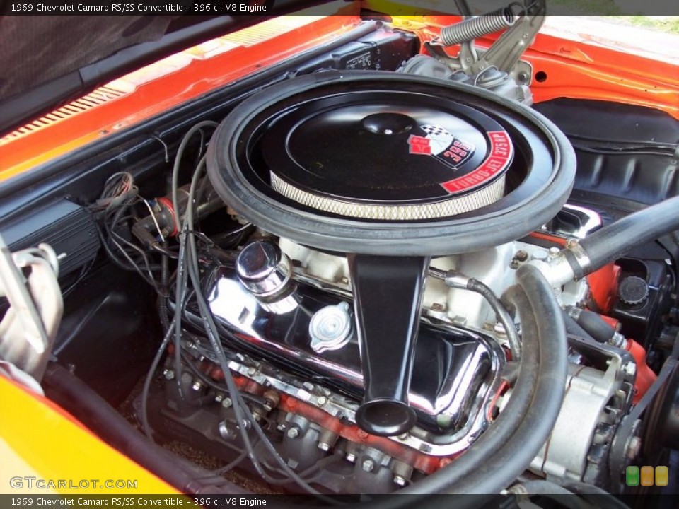 396 ci. V8 Engine for the 1969 Chevrolet Camaro #62480703