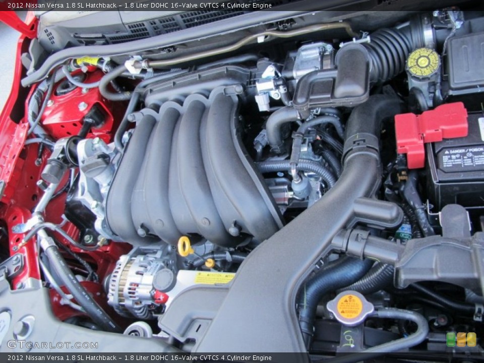 1.8 Liter DOHC 16-Valve CVTCS 4 Cylinder Engine for the 2012 Nissan Versa #62483334