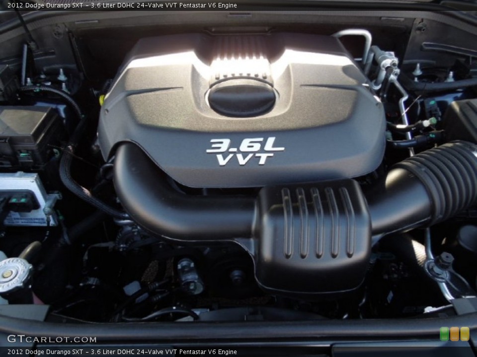 3.6 Liter DOHC 24-Valve VVT Pentastar V6 Engine for the 2012 Dodge Durango #62495513