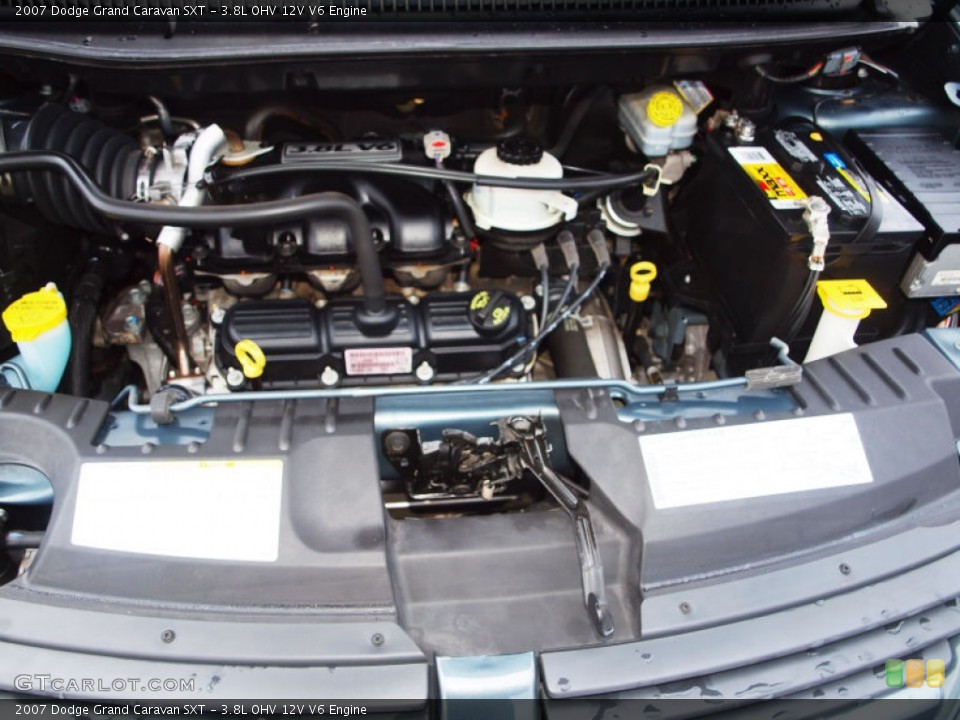 3.8L OHV 12V V6 Engine for the 2007 Dodge Grand Caravan #62496414