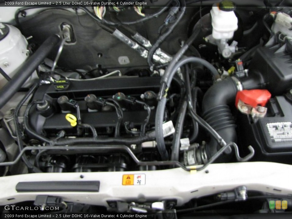 2.5 Liter DOHC 16-Valve Duratec 4 Cylinder Engine for the 2009 Ford Escape #62500548