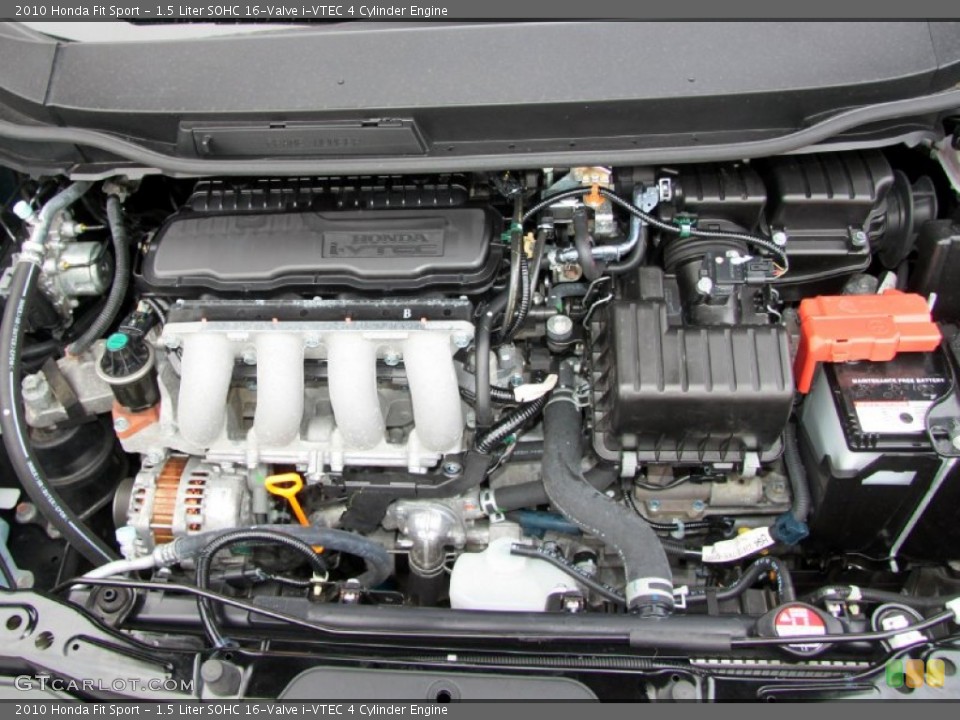 1.5 Liter SOHC 16-Valve i-VTEC 4 Cylinder Engine for the 2010 Honda Fit #62504226