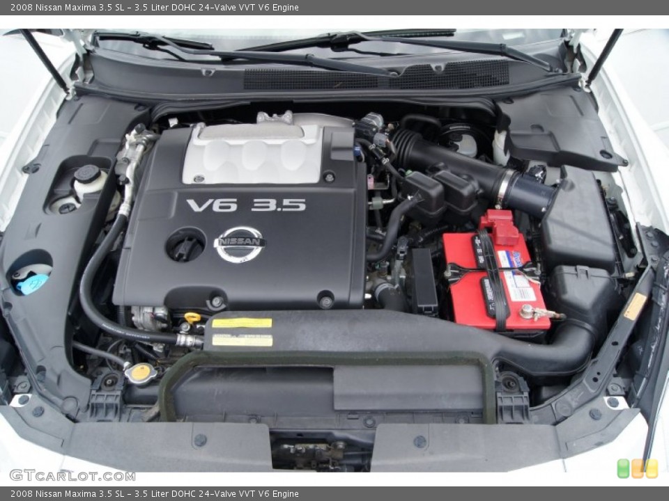3.5 Liter DOHC 24-Valve VVT V6 Engine for the 2008 Nissan Maxima #62509200