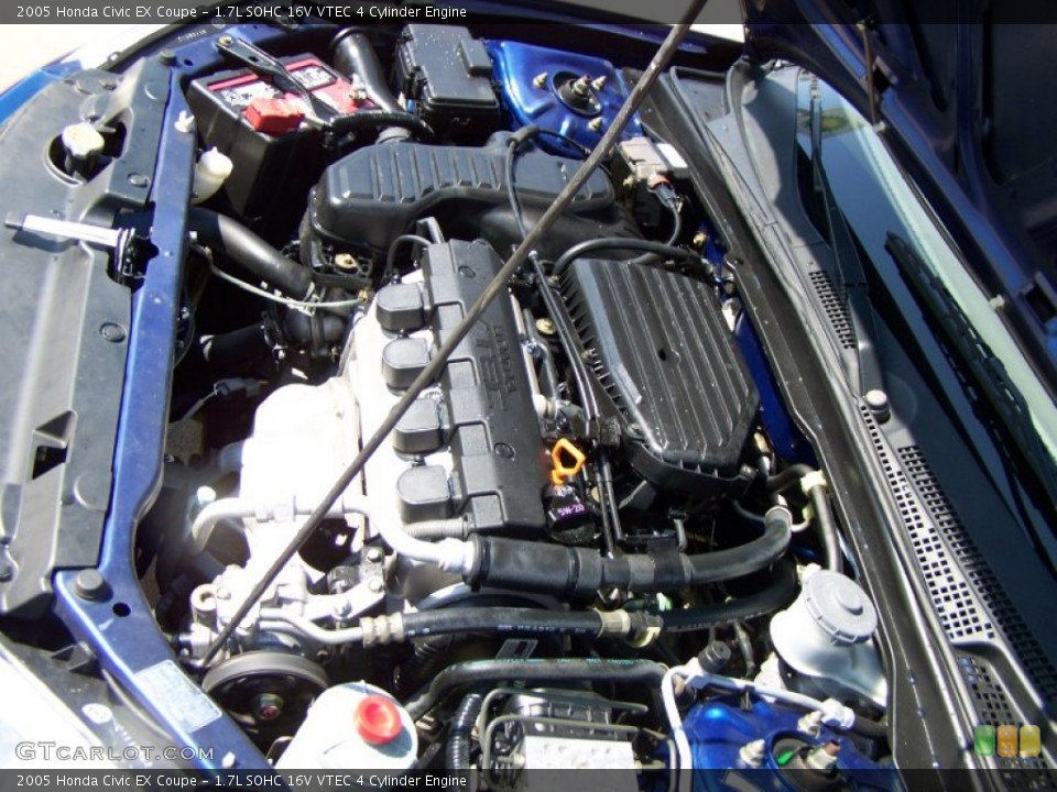 1.7L SOHC 16V VTEC 4 Cylinder Engine for the 2005 Honda Civic #62513050