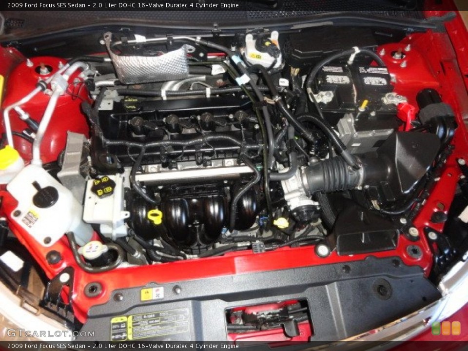2.0 Liter DOHC 16-Valve Duratec 4 Cylinder Engine for the 2009 Ford Focus #62521581
