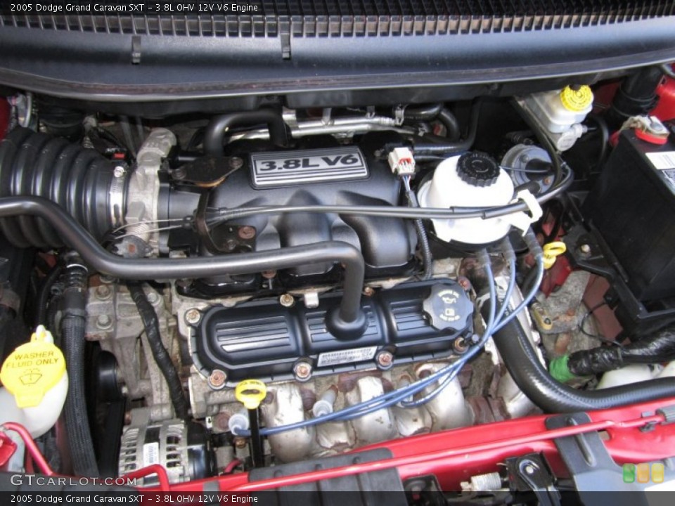 3.8L OHV 12V V6 Engine for the 2005 Dodge Grand Caravan #62522171
