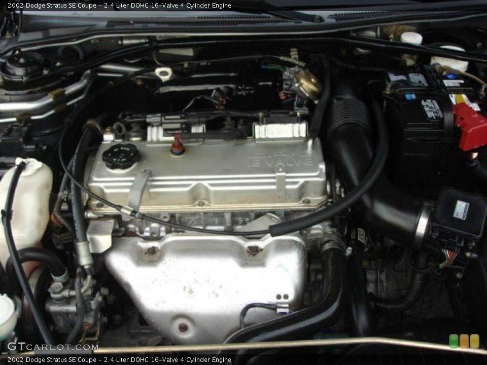 2.4 Liter DOHC 16-Valve 4 Cylinder 2002 Dodge Stratus Engine