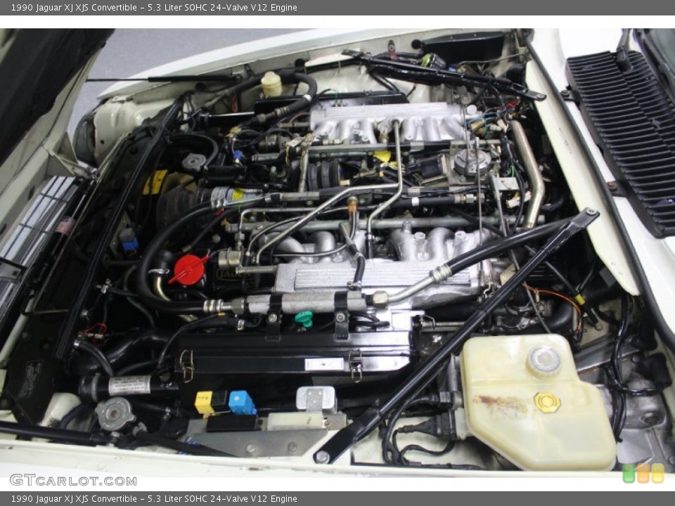 5.3 Liter SOHC 24-Valve V12 Engine for the 1990 Jaguar XJ #62523476