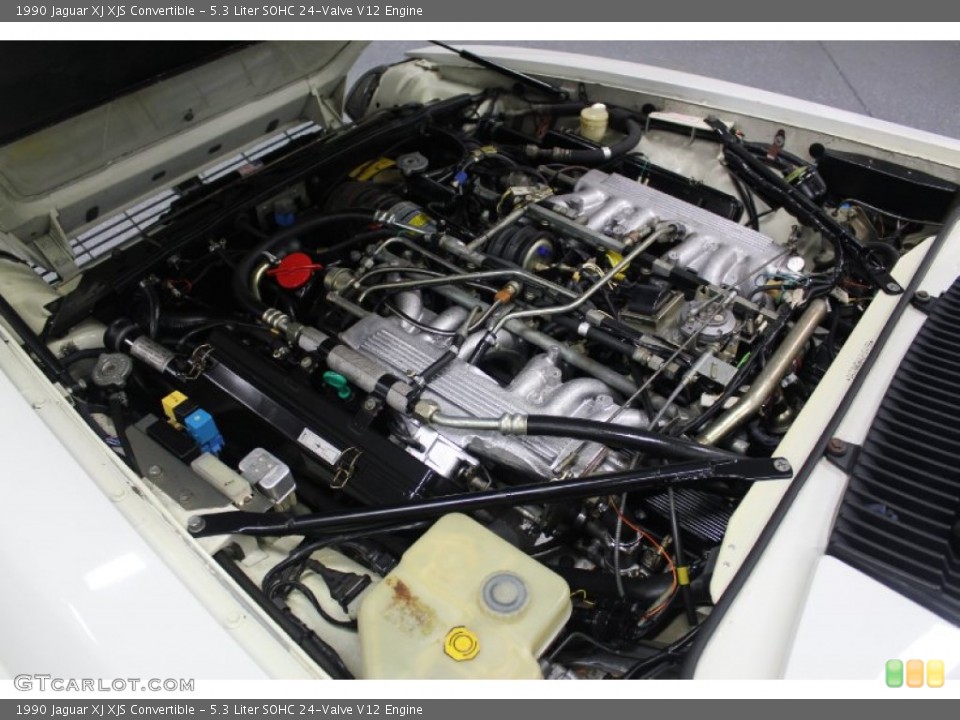 5.3 Liter SOHC 24-Valve V12 Engine for the 1990 Jaguar XJ #62523513