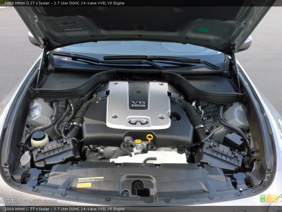 3.7 Liter DOHC 24-Valve VVEL V6 Engine for the 2009 Infiniti G #62523576
