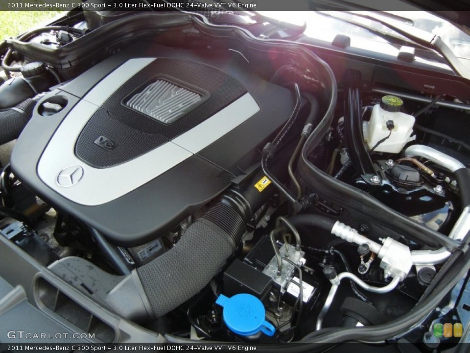 3.0 Liter Flex-Fuel DOHC 24-Valve VVT V6 Engine for the 2011 Mercedes-Benz C #62523842