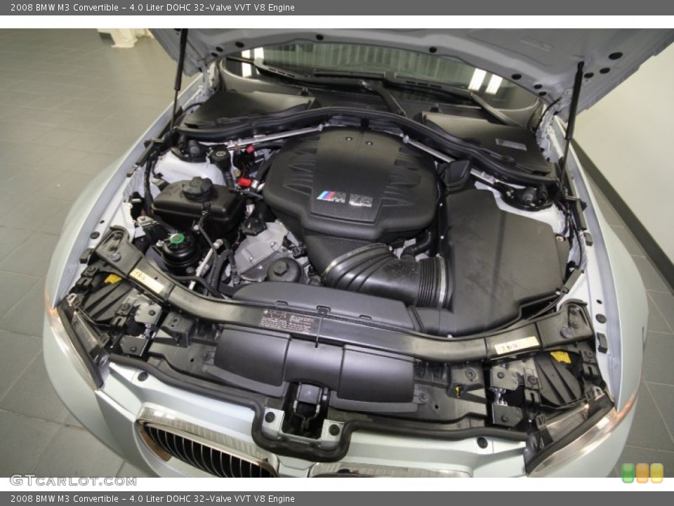 4.0 Liter DOHC 32-Valve VVT V8 Engine for the 2008 BMW M3 #62527181