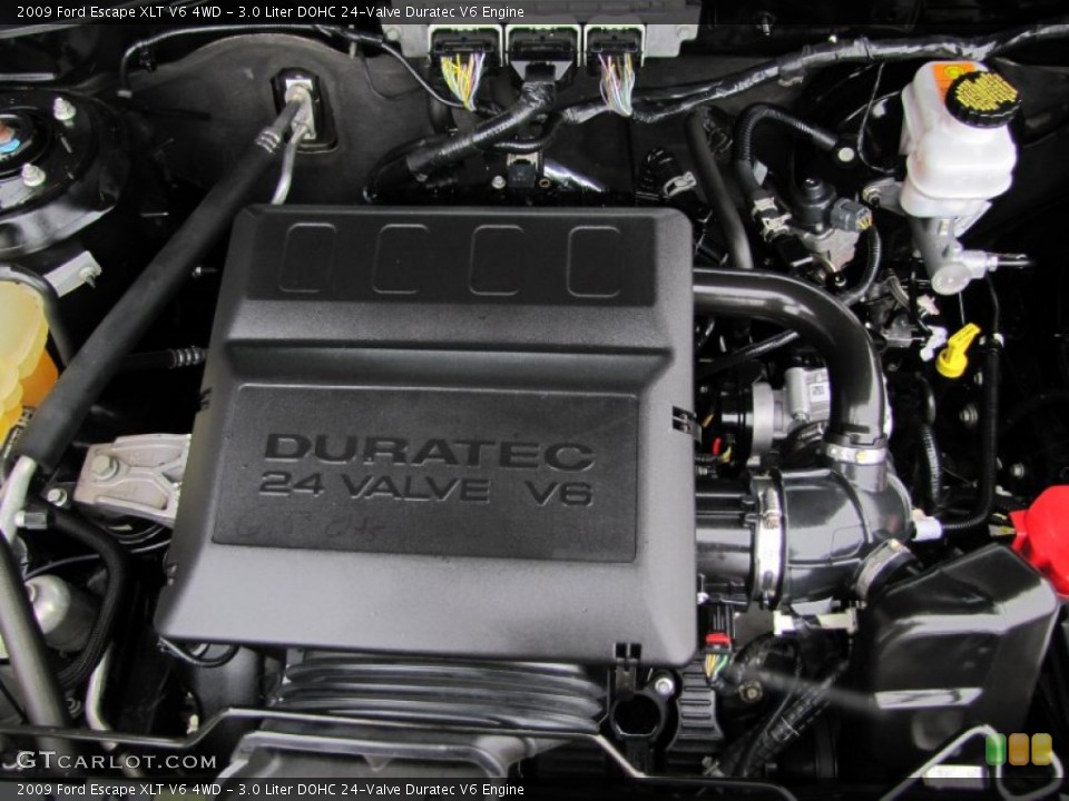 3.0 Liter DOHC 24-Valve Duratec V6 Engine for the 2009 Ford Escape #62531301