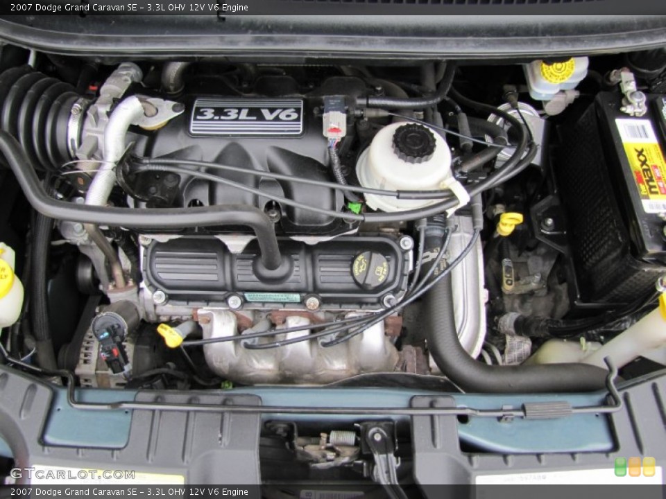 3.3L OHV 12V V6 Engine for the 2007 Dodge Grand Caravan #62535136
