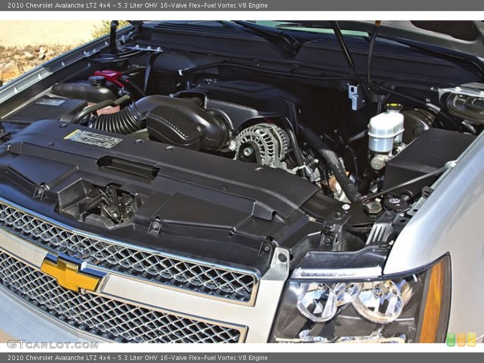5.3 Liter OHV 16-Valve Flex-Fuel Vortec V8 Engine for the 2010 Chevrolet Avalanche #62538927