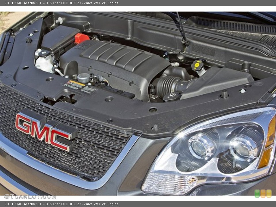 3.6 Liter DI DOHC 24-Valve VVT V6 Engine for the 2011 GMC Acadia #62539436