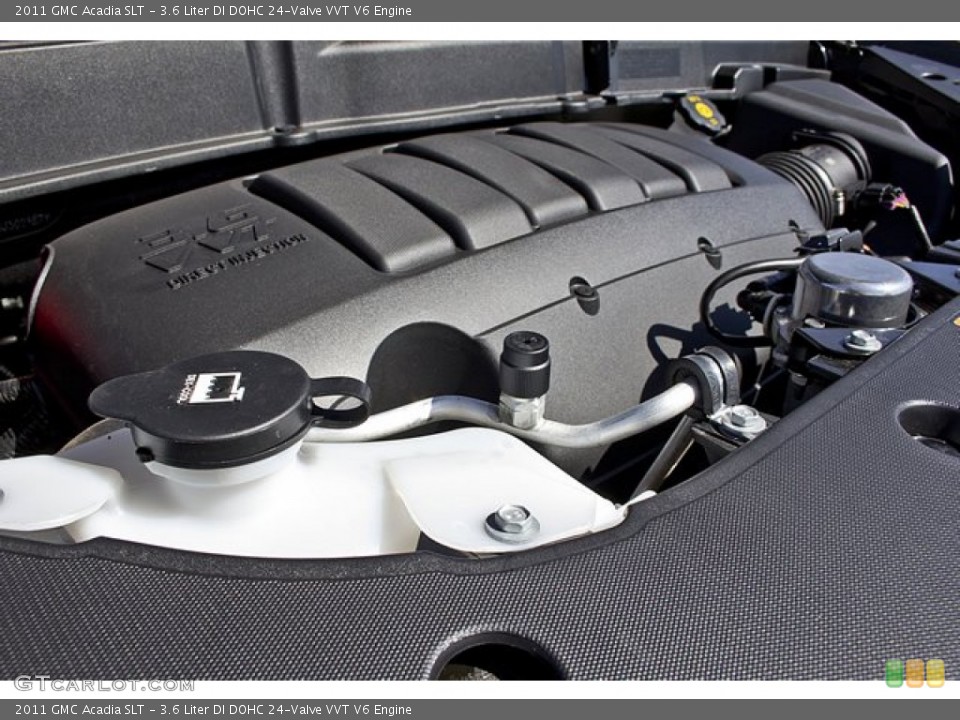 3.6 Liter DI DOHC 24-Valve VVT V6 Engine for the 2011 GMC Acadia #62539460