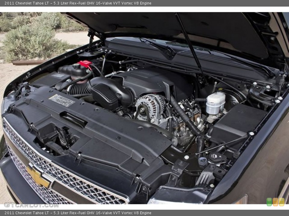 5.3 Liter Flex-Fuel OHV 16-Valve VVT Vortec V8 Engine for the 2011 Chevrolet Tahoe #62542000