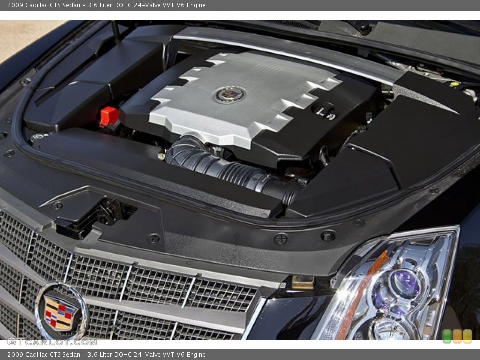 3.6 Liter DOHC 24-Valve VVT V6 Engine for the 2009 Cadillac CTS #62543827