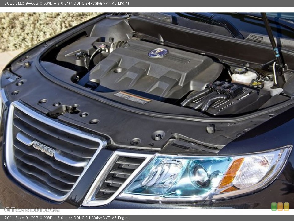 3.0 Liter DOHC 24-Valve VVT V6 Engine for the 2011 Saab 9-4X #62544062