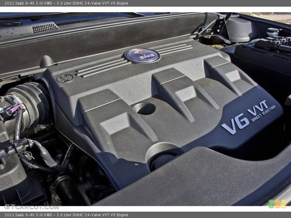 3.0 Liter DOHC 24-Valve VVT V6 Engine for the 2011 Saab 9-4X #62544082