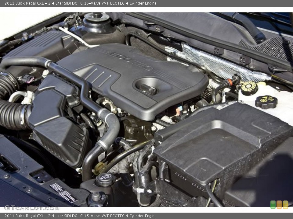 2.4 Liter SIDI DOHC 16-Valve VVT ECOTEC 4 Cylinder Engine for the 2011 Buick Regal #62545948