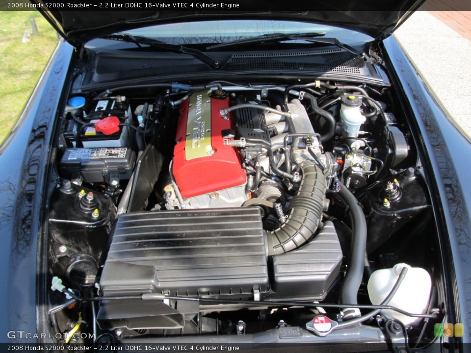 2.2 Liter DOHC 16-Valve VTEC 4 Cylinder Engine for the 2008 Honda S2000 #62547511