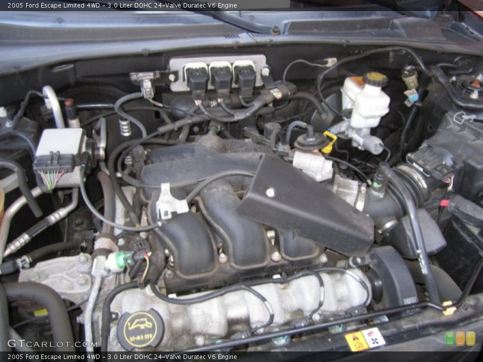 3.0 Liter DOHC 24-Valve Duratec V6 Engine for the 2005 Ford Escape #62557357