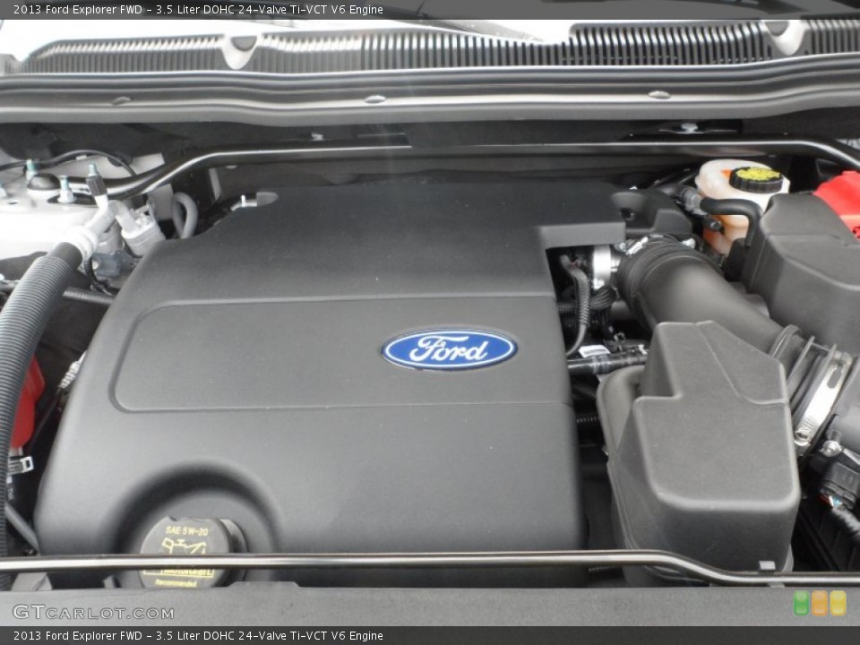 3.5 Liter DOHC 24-Valve Ti-VCT V6 Engine for the 2013 Ford Explorer #62572498