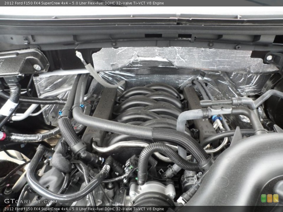 5.0 Liter Flex-Fuel DOHC 32-Valve Ti-VCT V8 Engine for the 2012 Ford F150 #62574289