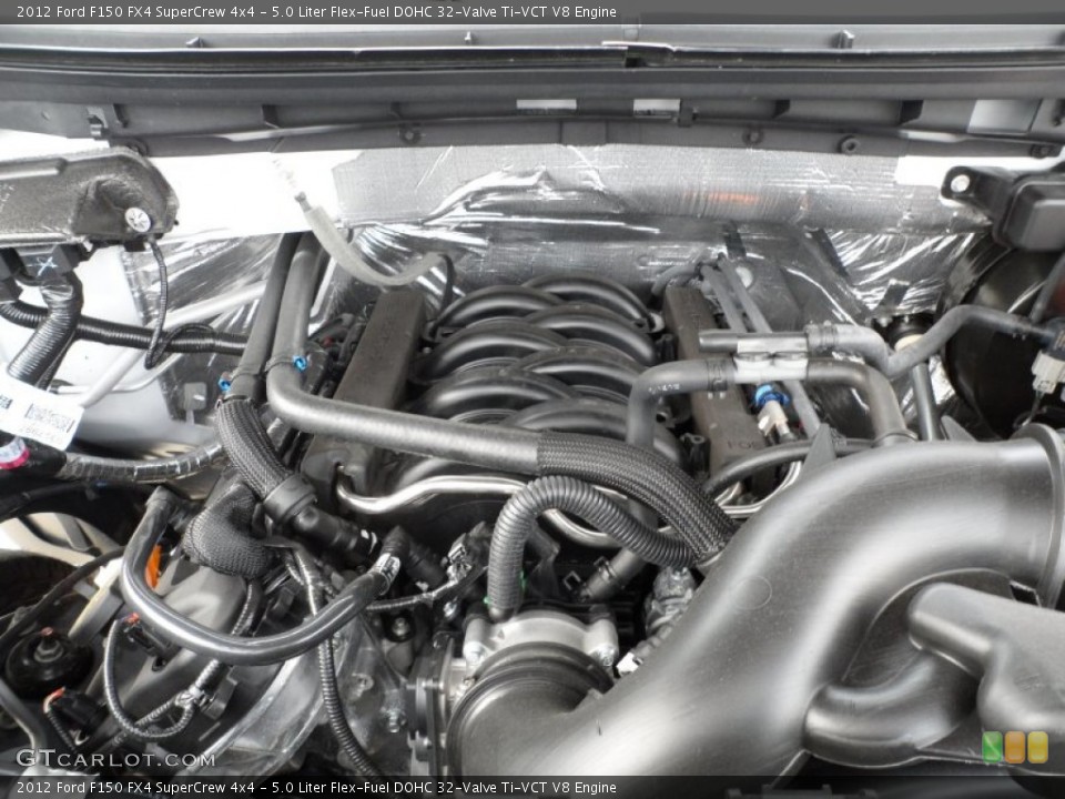 5.0 Liter Flex-Fuel DOHC 32-Valve Ti-VCT V8 Engine for the 2012 Ford F150 #62574637