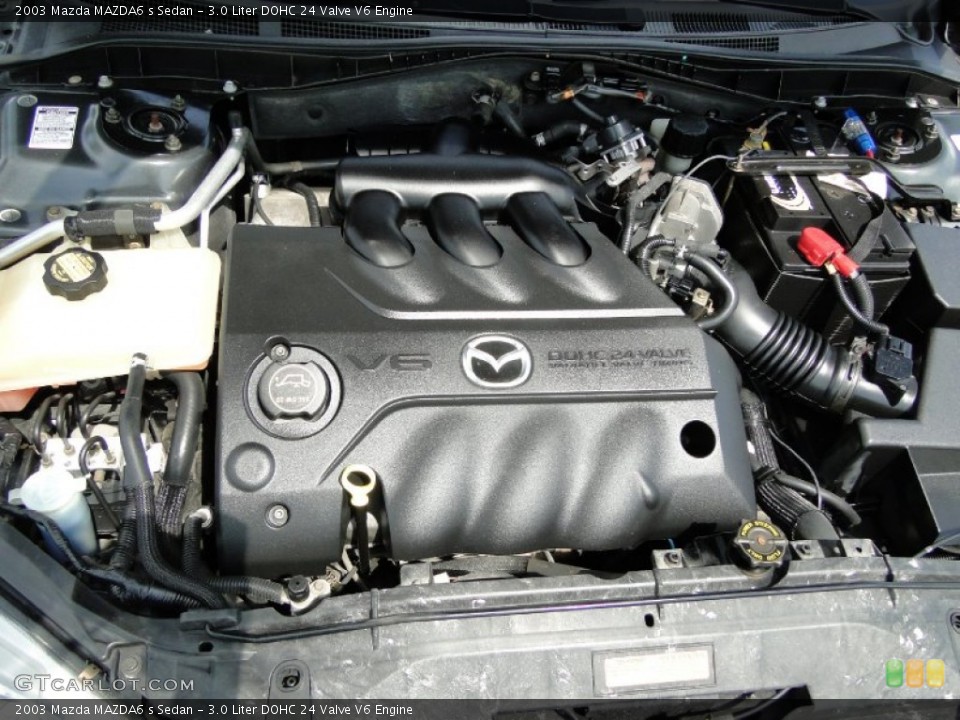 3.0 Liter DOHC 24 Valve V6 Engine for the 2003 Mazda MAZDA6 #62577268