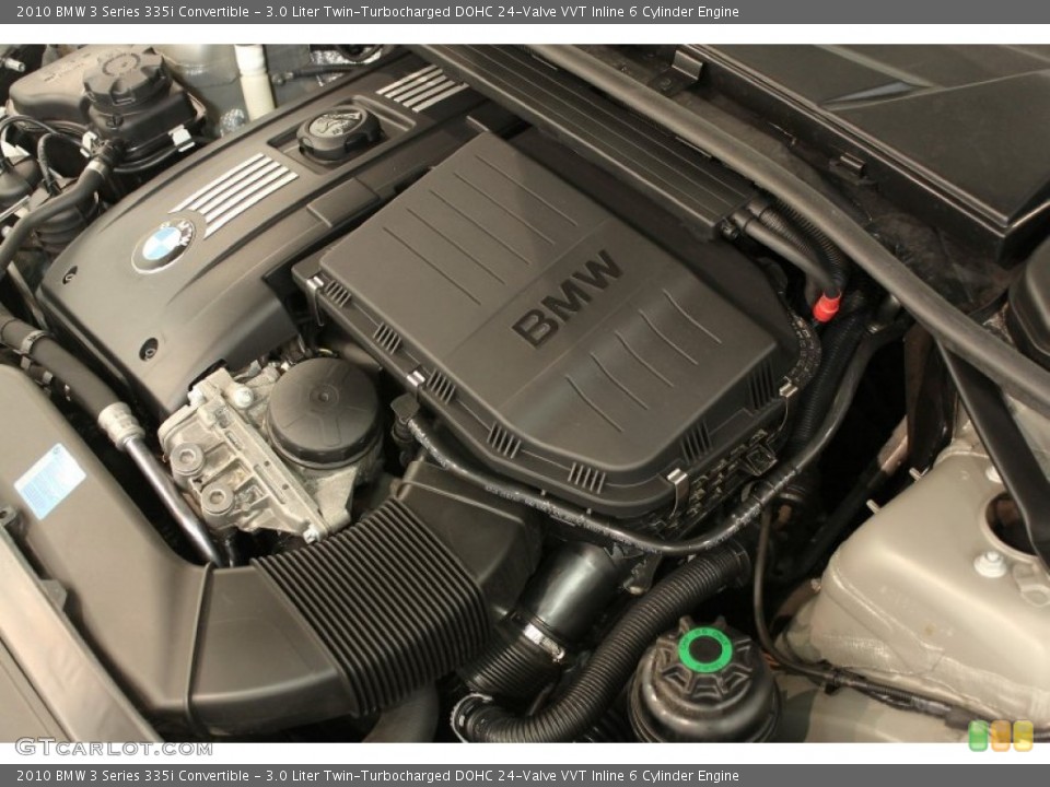 3.0 Liter Twin-Turbocharged DOHC 24-Valve VVT Inline 6 Cylinder Engine for the 2010 BMW 3 Series #62598359