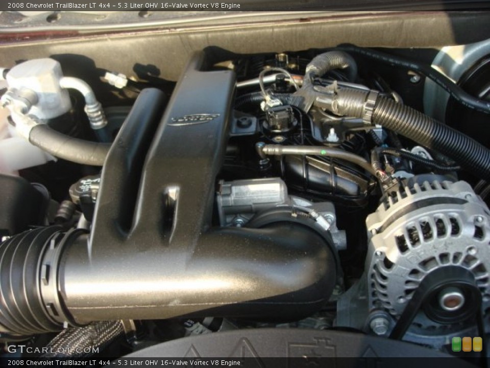 5.3 Liter OHV 16-Valve Vortec V8 Engine for the 2008 Chevrolet TrailBlazer #62599002