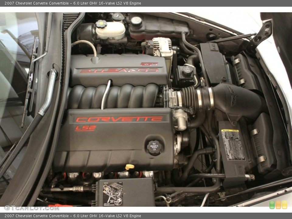 6.0 Liter OHV 16-Valve LS2 V8 Engine for the 2007 Chevrolet Corvette #62599520