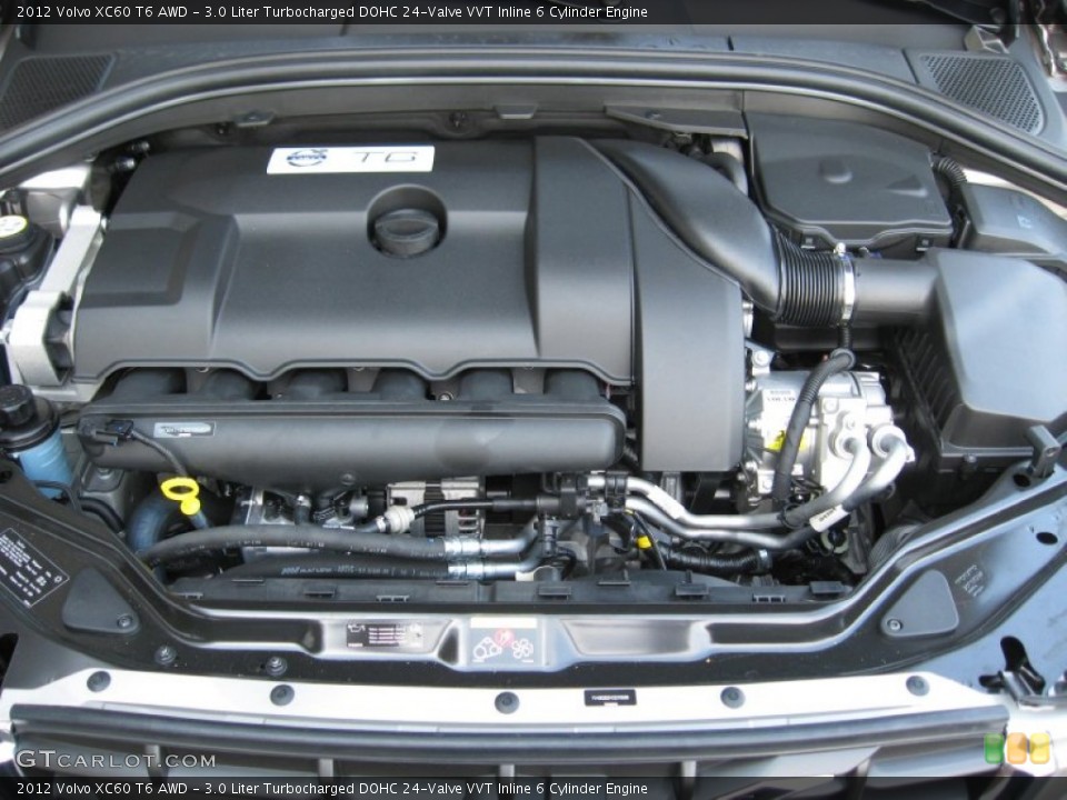 3.0 Liter Turbocharged DOHC 24-Valve VVT Inline 6 Cylinder Engine for the 2012 Volvo XC60 #62599905